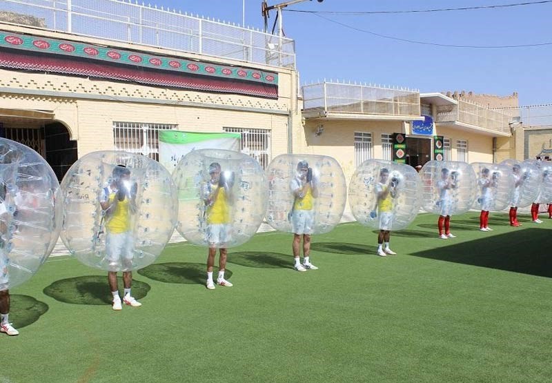 مراکز فوتبال حبابی در تهران